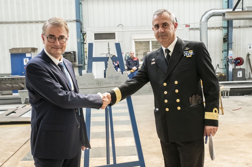 Ξεκίνησε στη Γαλλία η ναυπήγηση και της 2ης ελληνικής φρεγάτας Belh@rra