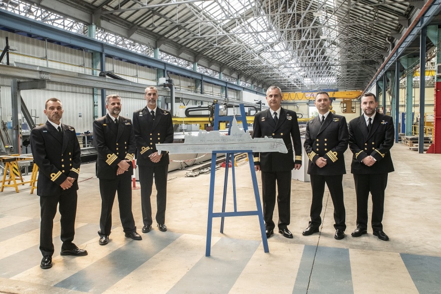 Ξεκίνησε στη Γαλλία η ναυπήγηση και της 2ης ελληνικής φρεγάτας Belh@rra