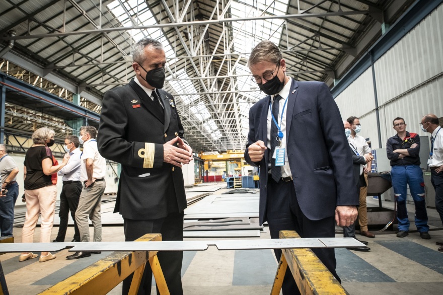 Ξεκίνησε στη Γαλλία η ναυπήγηση και της 2ης ελληνικής φρεγάτας Belh@rra