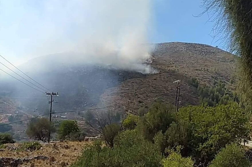 Φωτιές σε Κεφαλονιά και Πρέβεζα