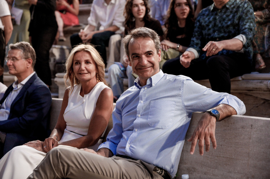 Στο Ηρώδειο Κυριάκος και Μαρέβα Μητσοτάκη με τον CEO του Netflix, Τεντ Σαράντος - Δείτε φωτογραφίες