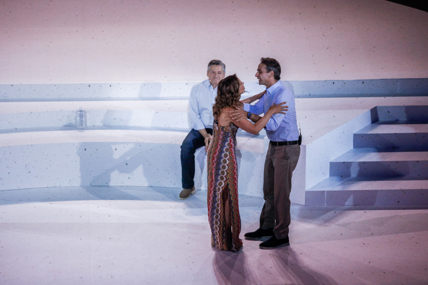 Στο Ηρώδειο Κυριάκος και Μαρέβα Μητσοτάκη με τον CEO του Netflix, Τεντ Σαράντος - Δείτε φωτογραφίες