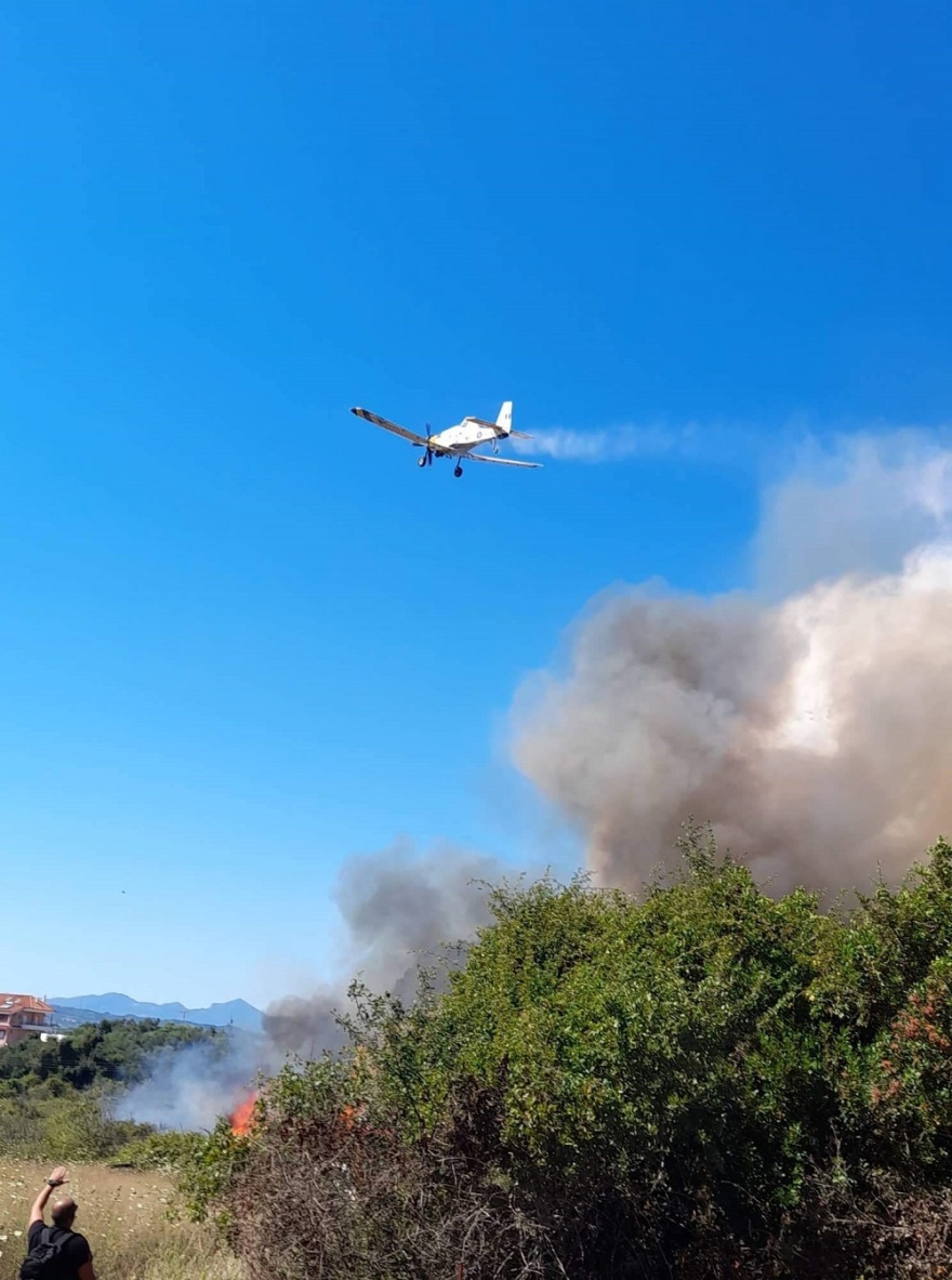 Φωτιές σε Κεφαλονιά και Πρέβεζα