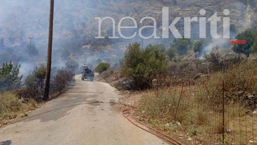 Φωτιές: Χωρίς ενεργό μέτωπο η πυρκαγιά στο Ρέθυμνο