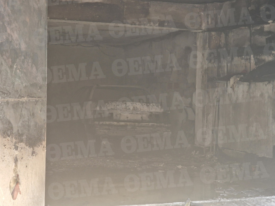 Θεσσαλονίκη: Αυτοκίνητο εξερράγη σε πιλοτή - «Ακούσαμε εκρήξεις και τρέξαμε»