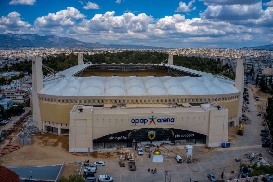  ΑΕΚ: Στις 17 Σεπτεμβρίου τα εγκαίνια της OPAP Arena