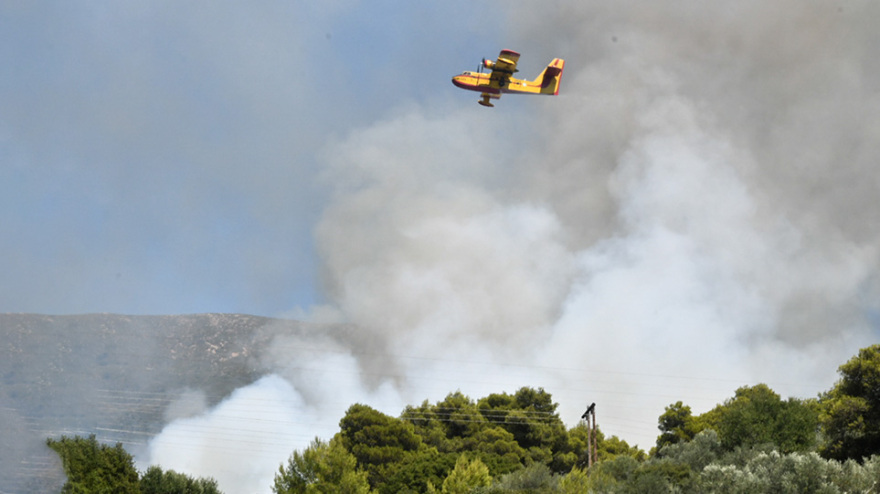 Φωτιές: 71 πυρκαγιές το τελευταίο 24ωρο - Στον δήμο Ερυμάνθου η φωτιά της Καλλιθέας στην Αχαΐα
