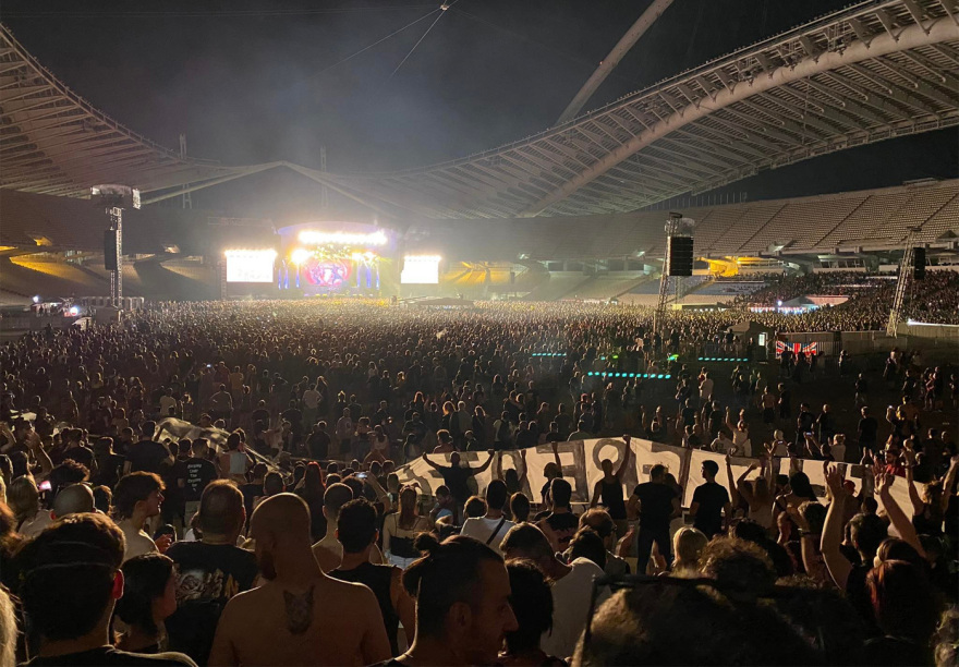 ΟΑΚΑ - Iron Maiden: Οι βασιλιάδες της μέταλ μουσικής στην Αθήνα