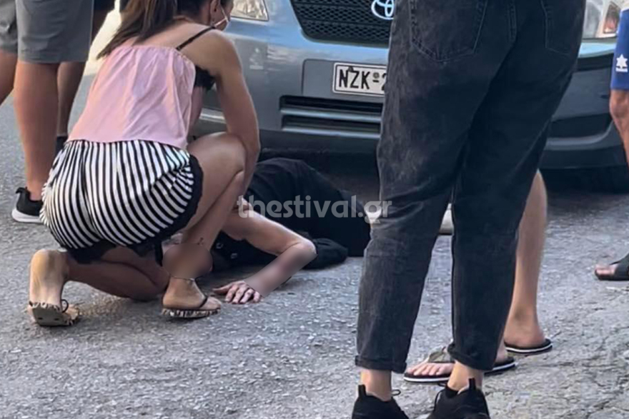 Θεσσαλονίκη - Τροχαίο: Αυτοκίνητο χτύπησε και παρέσυρε 80χρονη - Δείτε φωτογραφίες