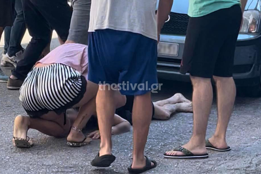 Θεσσαλονίκη - Τροχαίο: Αυτοκίνητο χτύπησε και παρέσυρε 80χρονη - Δείτε φωτογραφίες