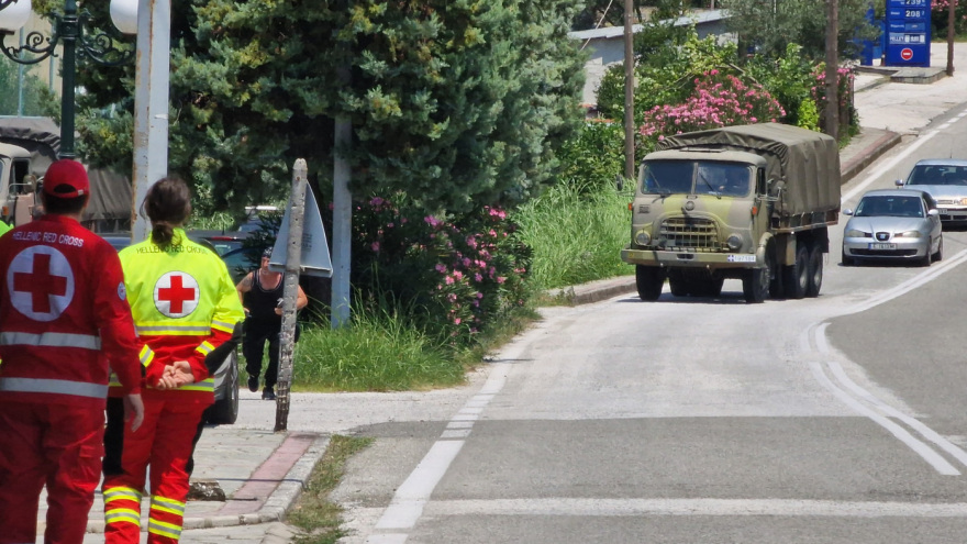 Καβάλα: Ξεκίνησαν οι έρευνες από τον ειδικό λόχο βιολογικής άμυνας στην περιοχή που συνετρίβη το Αντόνοφ