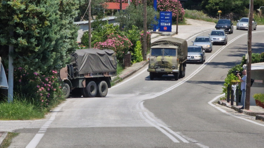 Καβάλα: Ξεκίνησαν οι έρευνες από τον ειδικό λόχο βιολογικής άμυνας στην περιοχή που συνετρίβη το Αντόνοφ