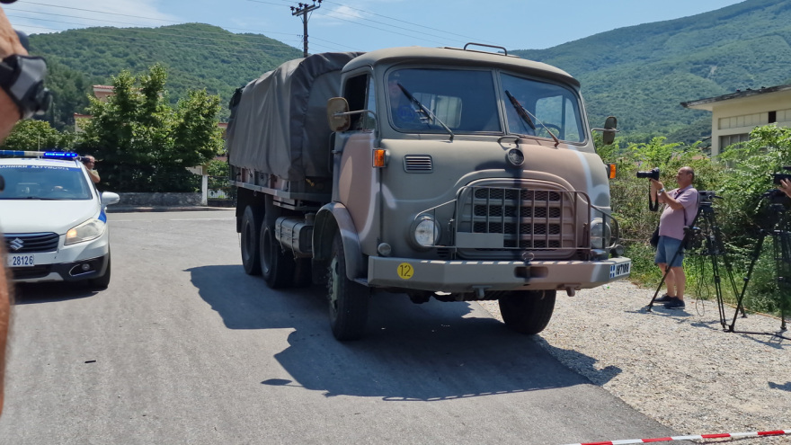 Καβάλα: Ξεκίνησαν οι έρευνες από τον ειδικό λόχο βιολογικής άμυνας στην περιοχή που συνετρίβη το Αντόνοφ