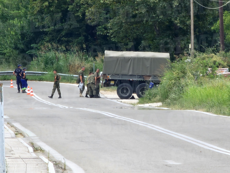 Καβάλα: Ξεκίνησαν οι έρευνες από τον ειδικό λόχο βιολογικής άμυνας στην περιοχή που συνετρίβη το Αντόνοφ