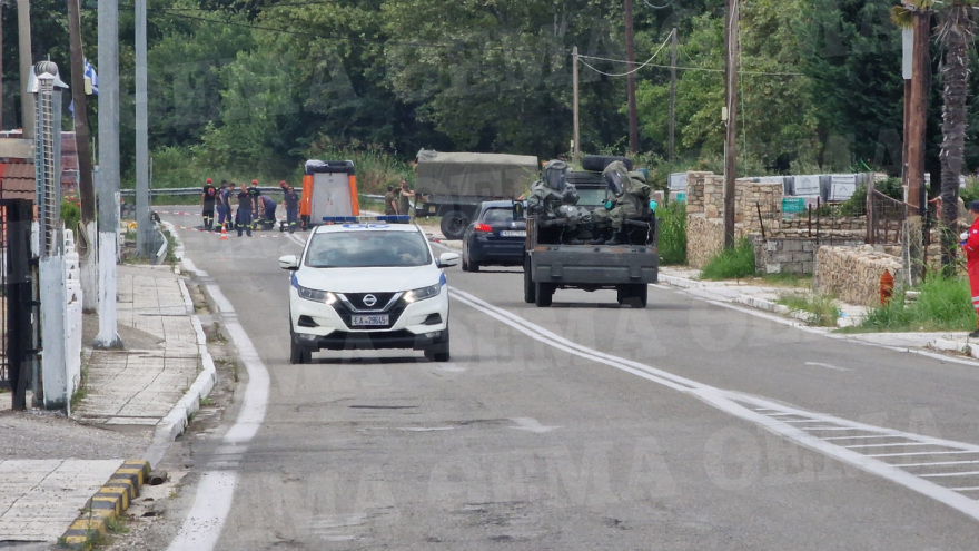 Καβάλα: Ξεκίνησαν οι έρευνες από τον ειδικό λόχο βιολογικής άμυνας στην περιοχή που συνετρίβη το Αντόνοφ