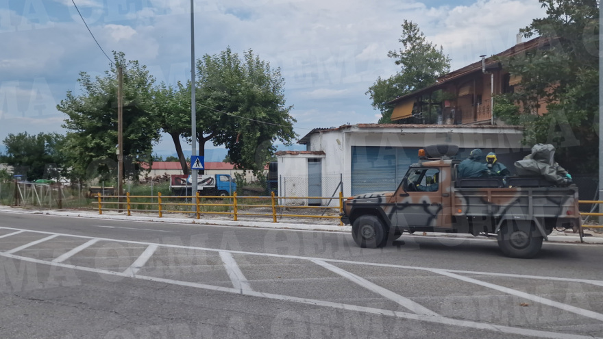 Καβάλα: Ξεκίνησαν οι έρευνες από τον ειδικό λόχο βιολογικής άμυνας στην περιοχή που συνετρίβη το Αντόνοφ