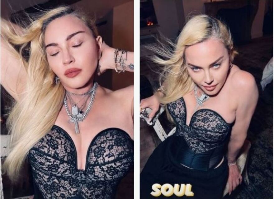 Μαντόνα: Έγινε 64 και προκαλεί ξανά - Τα φιλιά της με δύο γυναίκες