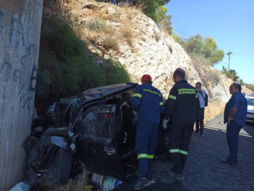 Κρήτη: Σοκάρουν οι εικόνες από το θανατηφόρο τροχαίο στον ΒΟΑΚ - Έτρεχαν με 150 χμλ/ώρα (βίντεο)