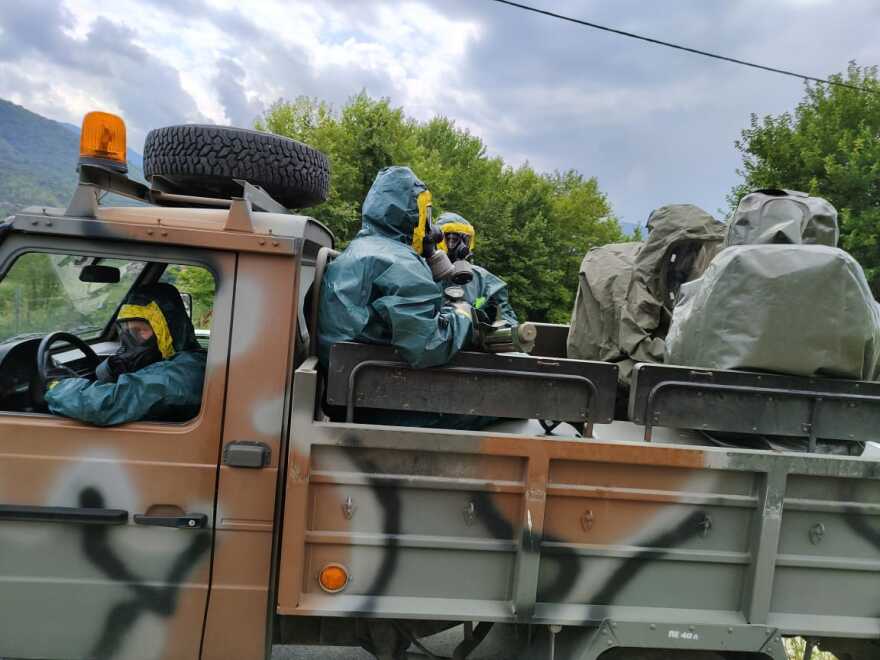 Συντριβή Antonov: Drones του στρατού «σαρώνουν» την περιοχή για διάσπαρτα βλήματα