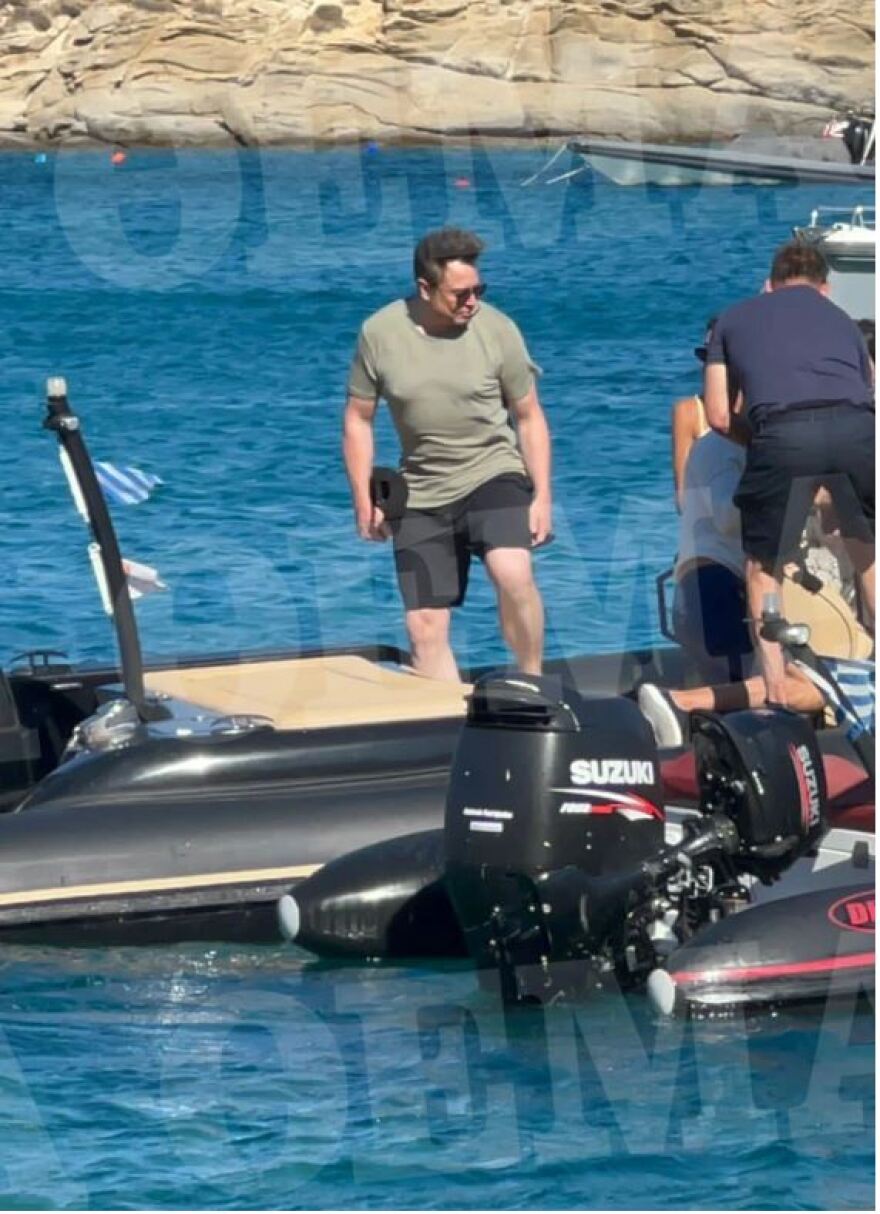 Μύκονος: Ο Ελον Μασκ έφυγε έτσι ξαφνικά για Καλιφόρνια