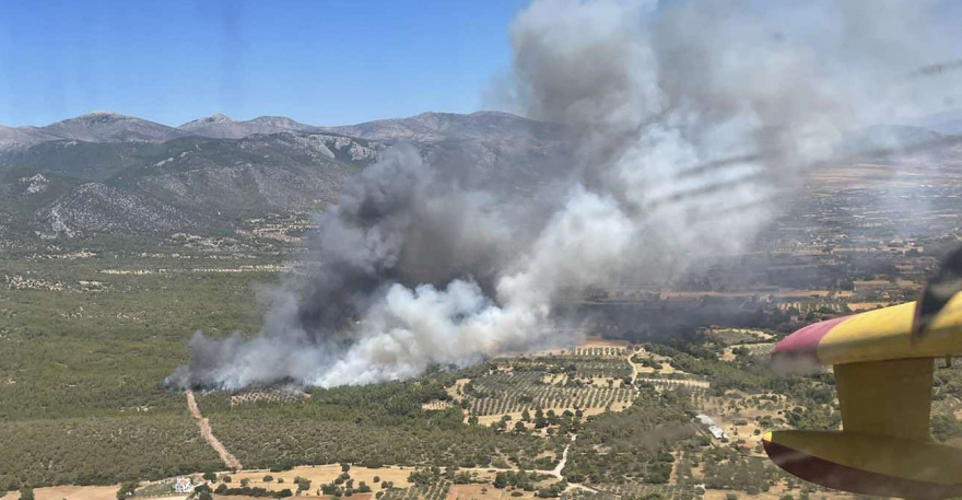 Μεγάλη πυρκαγιά στα Μέγαρα: Απειλείται και το Αλεποχώρι - Εκκενώθηκαν οικισμοί
