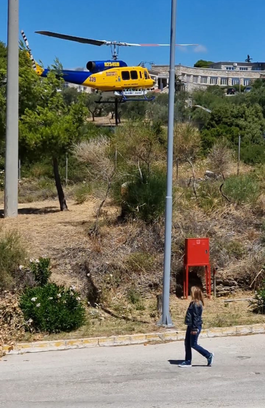 Φωτιά στην Πεντέλη - Ζωή Ράπτη: Επισκέφθηκε τις περιοχές που καταστράφηκαν από την πυρκαγιά