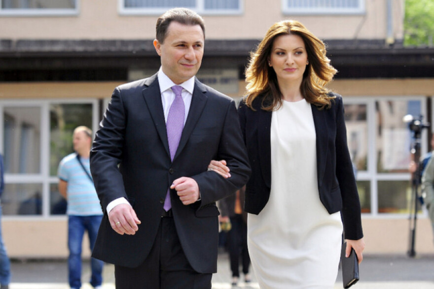 Βόρεια Μακεδονία: Αίτηση διαζυγίου κατέθεσε η σύζυγος του Γκρουέφσκι