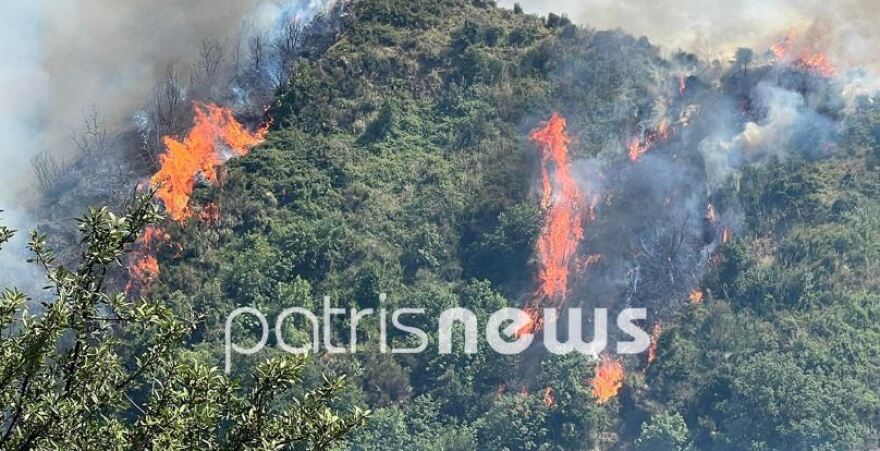 Μήνυμα 112 για εκκένωση του οικισμού Πηγάδι στην Ηλεία