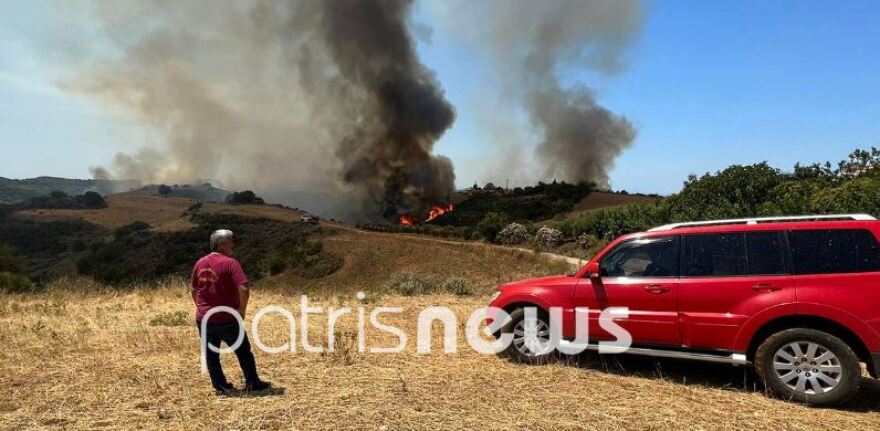 Μήνυμα 112 για εκκένωση του οικισμού Πηγάδι στην Ηλεία