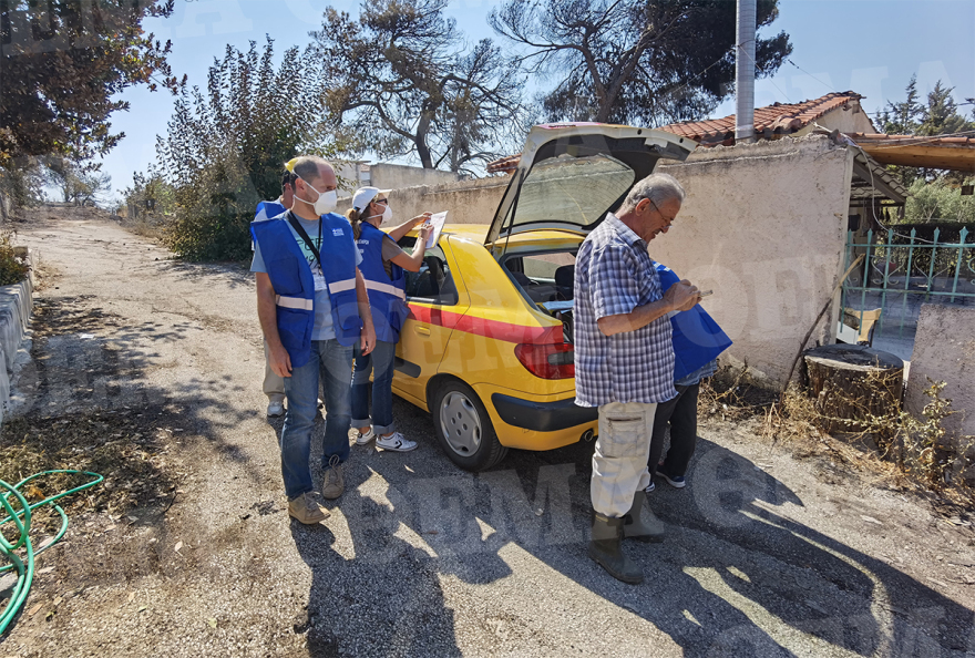 Συνεχίζεται η καταγραφή των ζημιών μετά τη φωτιά στην Πεντέλη - Δεκάδες σπίτια στο «κόκκινο»