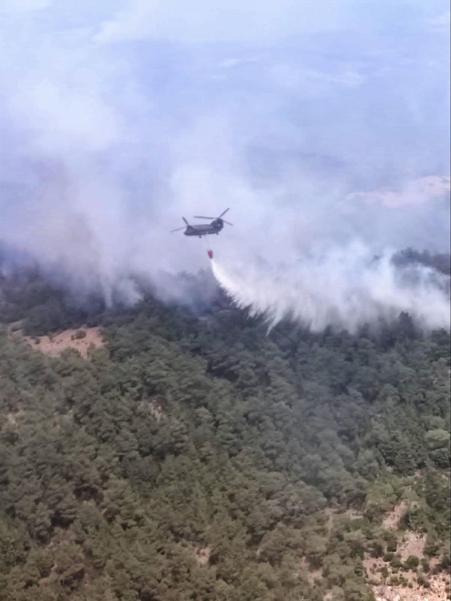 Νύχτα αγωνίας για Έβρο και Λέσβο - Φόβος για το χωριό της Δαδιάς, καίγεται το δάσος
