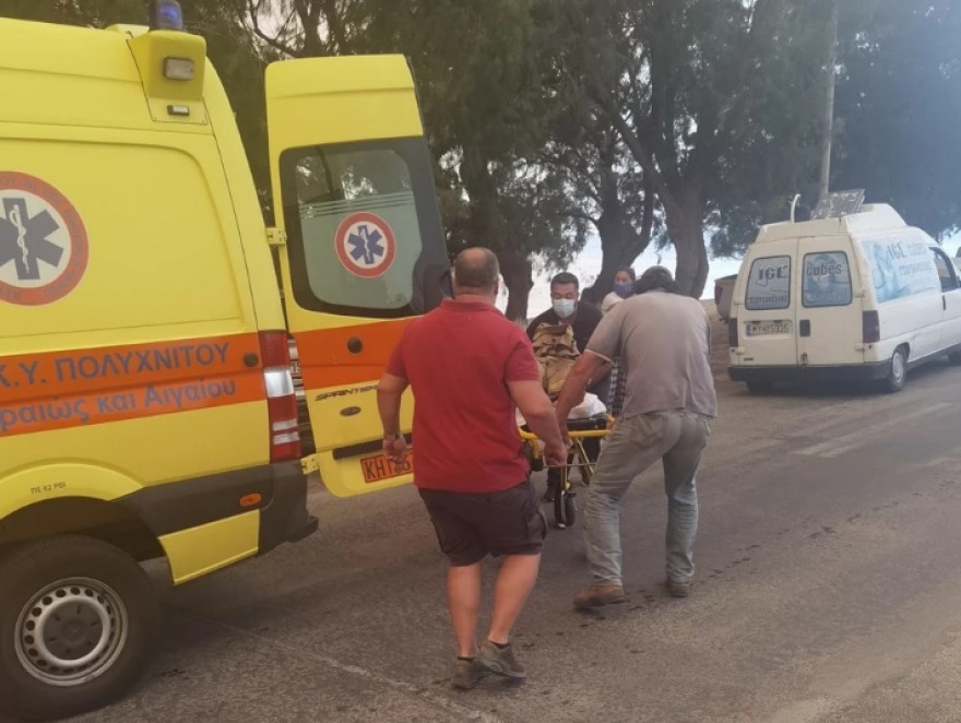 Φωτιά στη Λέσβο: Εκκενώνονται η Βρίσα και ο Σταυρός