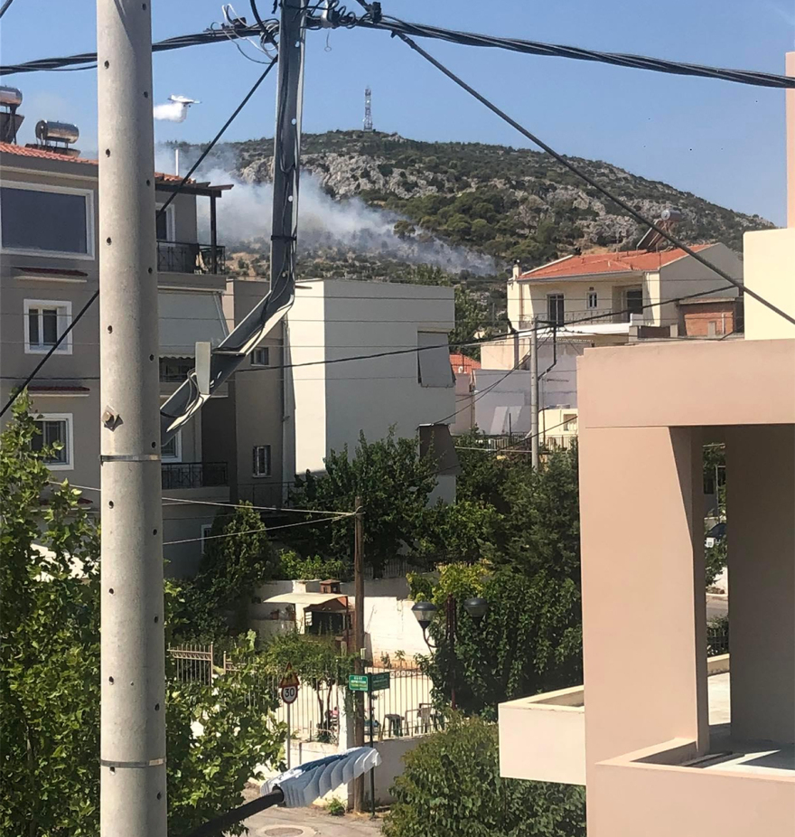 Φωτιά στο Ποικίλο Όρος - Τέθηκε υπό έλεγχο