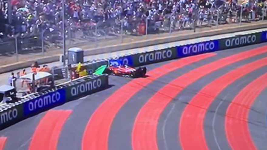 Formula 1: Ο Λεκλέρ βγήκε εκτός πίστας κι εγκατέλειψε