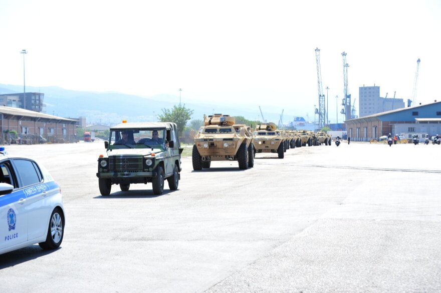 Θεσσαλονίκη: Ο Στρατός παρέλαβε άλλα 90 τεθωρακισμένα τροχοφόρα οχήματα