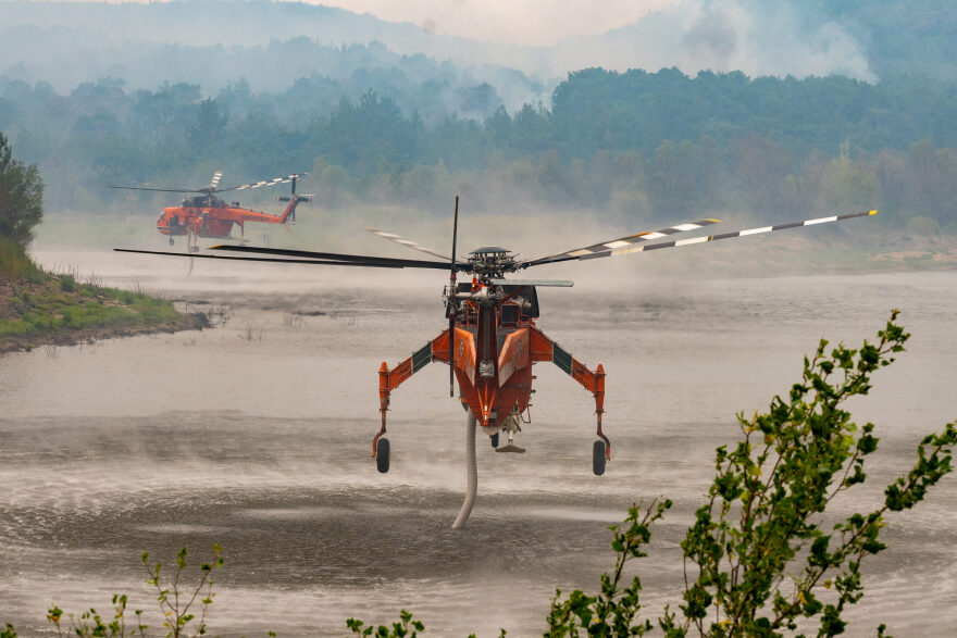 Φωτιά στη Δαδιά: Νέες αντιπυρικές ζώνες στο νοτιοδυτικό τμήμα του Εθνικού Πάρκου