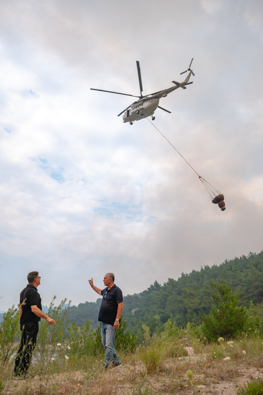 Φωτιά στη Δαδιά: Νέες αντιπυρικές ζώνες στο νοτιοδυτικό τμήμα του Εθνικού Πάρκου