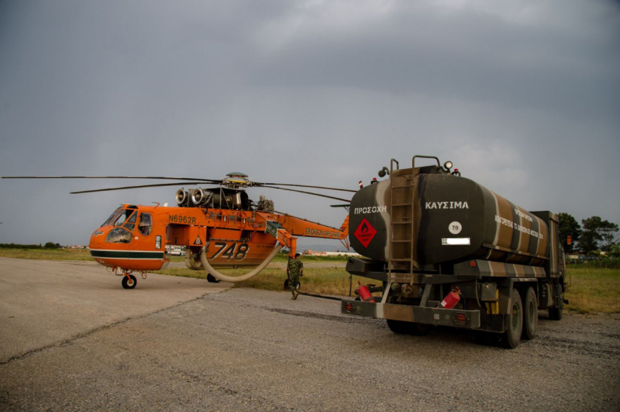Φωτιά στη Δαδιά: Νέες αντιπυρικές ζώνες στο νοτιοδυτικό τμήμα του Εθνικού Πάρκου