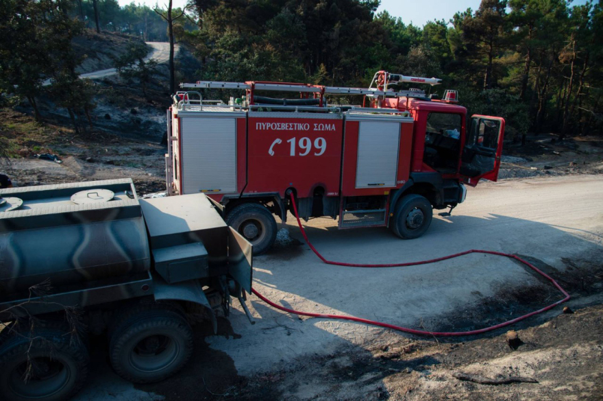 Φωτιά στη Δαδιά: Νέες αντιπυρικές ζώνες στο νοτιοδυτικό τμήμα του Εθνικού Πάρκου
