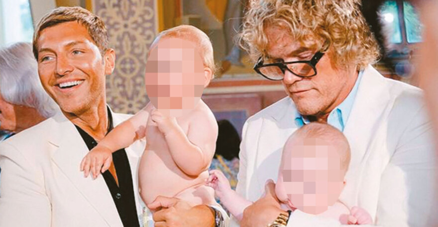 Ευάγγελος Μπούσης και Πίτερ Ντούντας: Η κοσµική βάφτιση που έκανε µαλλιά κουβάρια Εκκλησία και social media