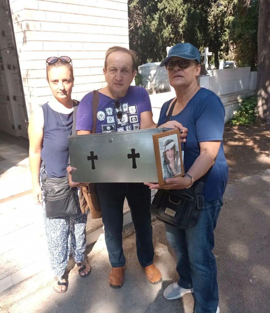 Στάθης Ψάλτης: Μεταφέρθηκαν στο Α' Νεκροταφείο Αθηνών τα οστά του 