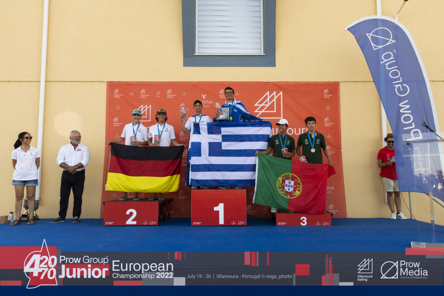 Ιστιοπλοΐα: Τρία μετάλλια για την Ελλάδα στο «420» στην Πορτογαλία