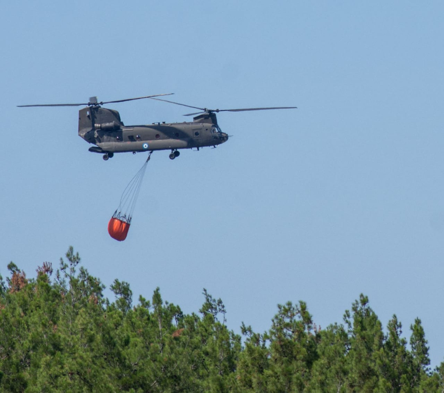 Φωτιά στη Δαδιά: Συνεχίζεται η μάχη με διάσπαρτες εστίες