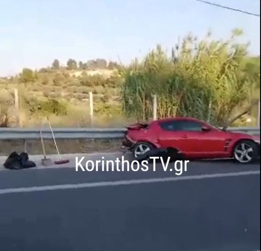 Σοβαρό τροχαίο με δυο τραυματίες στην εθνική οδό Κορίνθου -Τριπόλεως - Βίντεο και φωτογραφίες