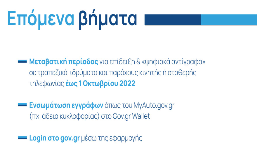 Πώς λειτουργεί το «Gov.gr Wallet» - Βήμα-βήμα η διαδικασία για να «κατεβάσετε» ταυτότητα και άδεια οδήγησης