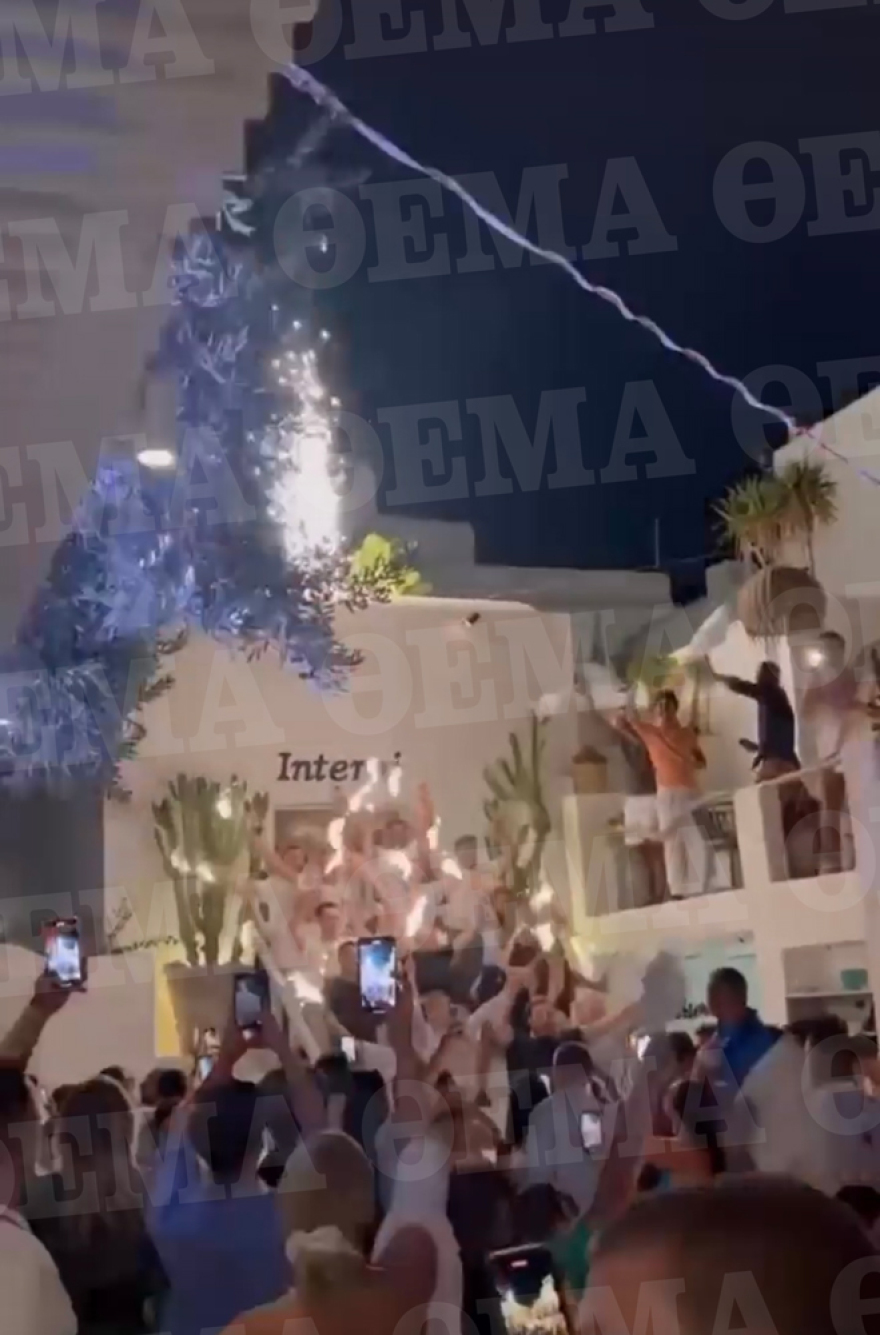 Μύκονος: Τα μπουγέλα με σαμπάνια, το πάρτι της Hublot και η βίλα του Ντερούλο