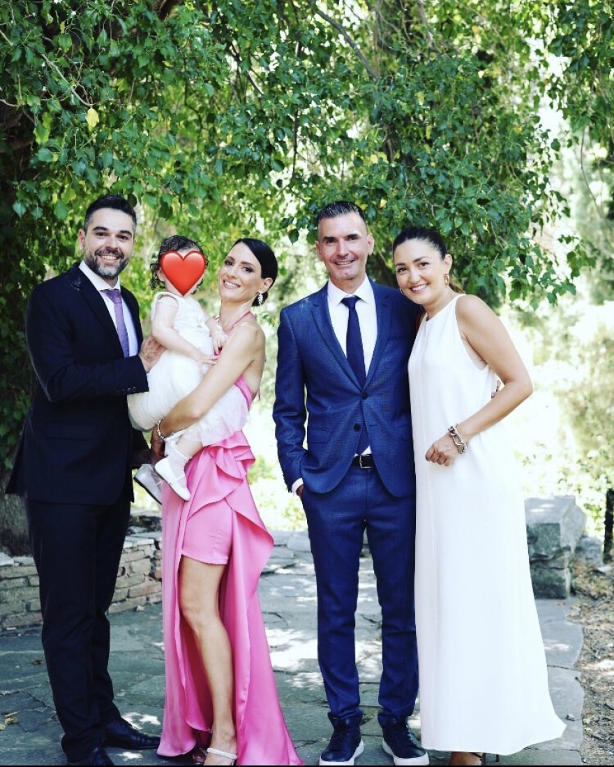  Ο Σαρακιώτης βάπτισε την κόρη του Γκανιάτσου - Δείτε φωτογραφίες