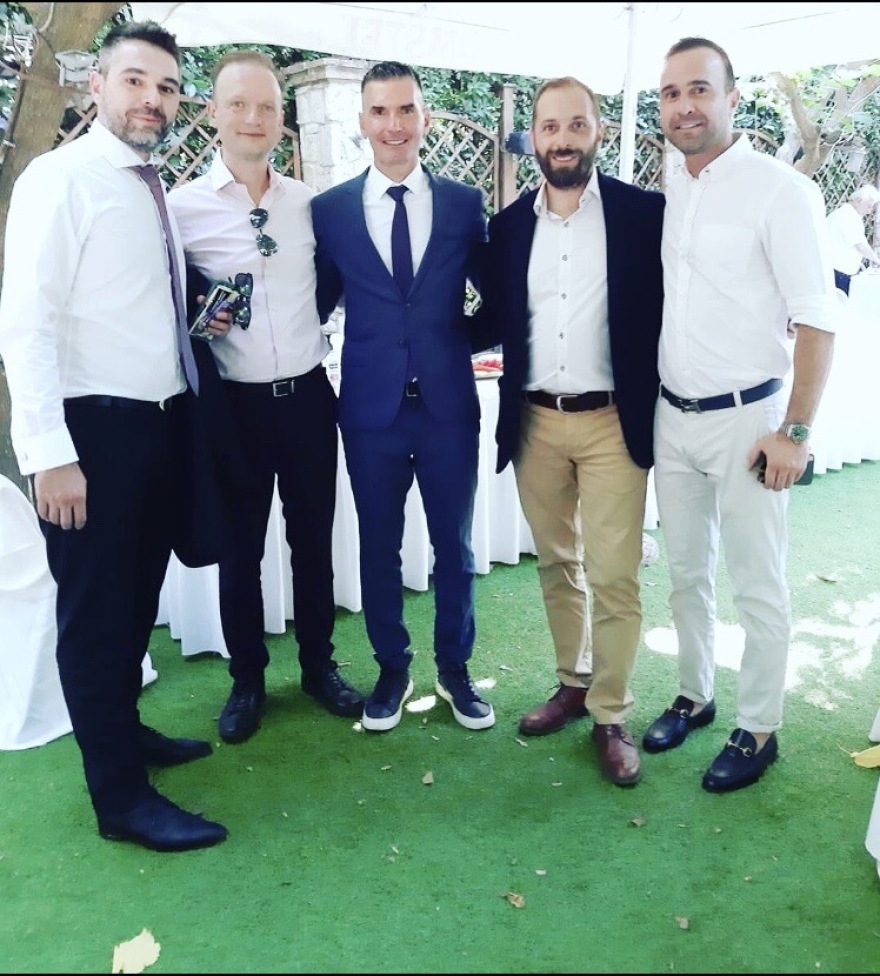  Ο Σαρακιώτης βάπτισε την κόρη του Γκανιάτσου - Δείτε φωτογραφίες