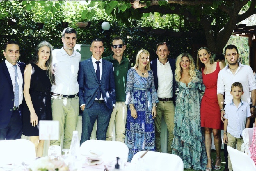  Ο Σαρακιώτης βάπτισε την κόρη του Γκανιάτσου - Δείτε φωτογραφίες