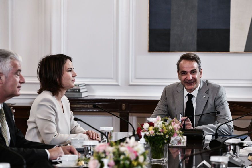 Συναντά Δένδια η Μπέρμποκ στο ΥΠΕΞ - Είδε Μητσοτάκη στο Μαξίμου